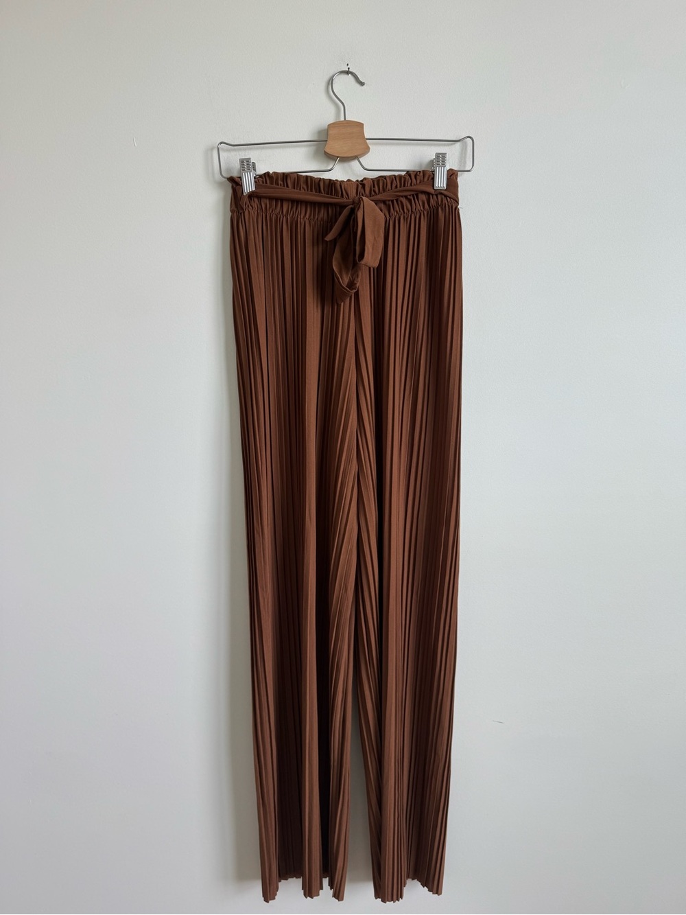 Brown Flowy Pants